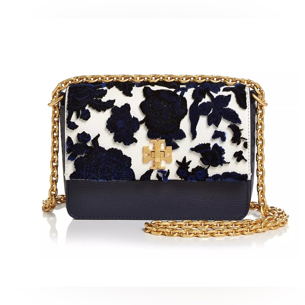 NWT Luxury Maximalist Couture Authentic Tory Burch Kira Fil Coupé Shoulder Bag